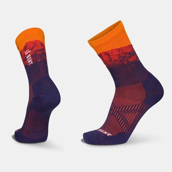 le bent Other - Le BENT X Mickey Graglia Pro Series Merino Wool Blend Trail Socks Unisex Medium